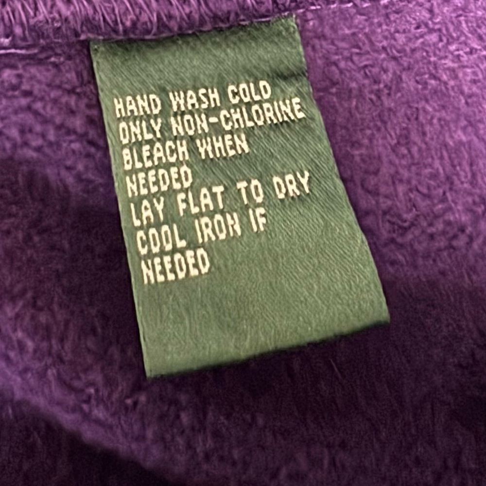 *SOLD ON EBAY* Ralph Lauren Purple Sweatpants - Picture 7 of 8